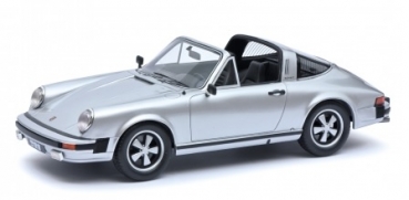 0298 Porsche 911 Targa silber 1:18